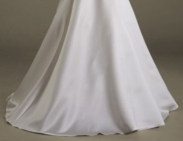 A-line Spaghetti Straps Floor-length Satin Flower Girl Dress