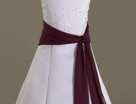 A-line Scoop Floor-length Satin Flower Girl Dress A-line Scoop Floor-length Satin Flower Girl Dress