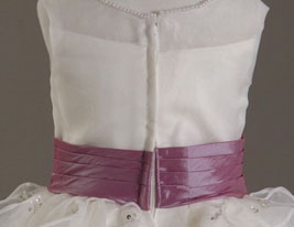 CAMERON - Abito da Comunione in Organza e Raso CAMERON - Abito da Comunione in Organza e Raso