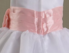 YALETHA - Abito da Comunione in Organza e Raso