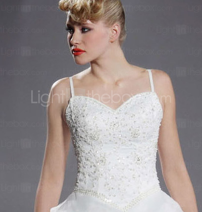 white wedding dresses with straps. Shipping Weight: 2Kg. Ball