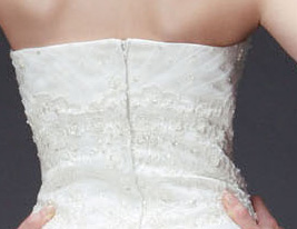 ADA - kjole til Bryllupskjole i Organza og Lace