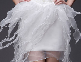 ADA - kjole til Bryllupskjole i Organza og Lace