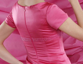 A-line Floor-length Satin Mother of the Bride Dress 