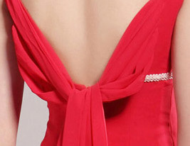 FRYDERYKA - Vestido de Madrina de Gasa con Bolero FRYDERYKA - Vestido de Madrina de Gasa con Bolero