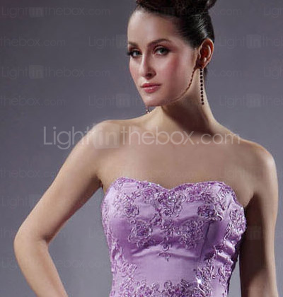 Ball Gown Sweetheart Floor-length Satin Tulle Prom/Evening Dress Ball Gown Sweetheart Floor-length Satin Tulle Prom/Evening Dress