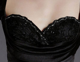 VESNA - Vestido de Damas em Cetim VESNA - Vestido de Damas em Cetim