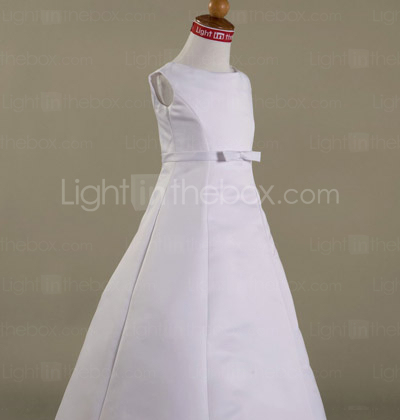 LAYLA - Vestido de Florista de Satén LAYLA - Vestido de Florista de Satén