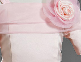 A-line Straps Ankle-length Satin Organza Flower Girl Dress A-line Straps Ankle-length Satin Organza Flower Girl Dress