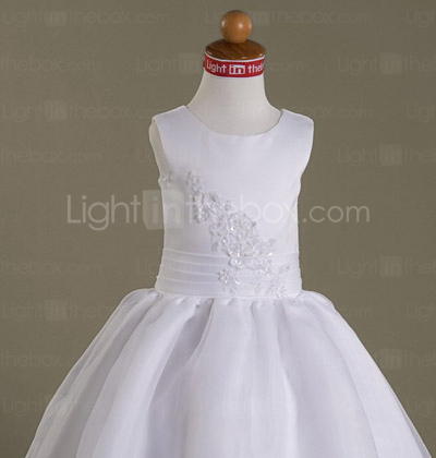 FOTINI - Robe de Communion Organza Satin FOTINI - Robe de Communion Organza Satin