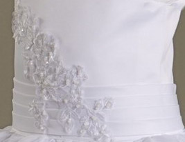 FOTINI - Robe de Communion Organza Satin FOTINI - Robe de Communion Organza Satin