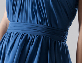 Chiffon A-line Sweetheart Knee-length Over Mading Bridesmaid Dress