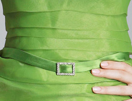 AMARYLL - Kleid für Abendveranstaltung aus Organza und Satin AMARYLL - Kleid für Abendveranstaltung aus Organza und Satin