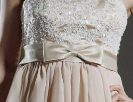 MAKENZIE - Abito da Sposa in Chiffon e Raso