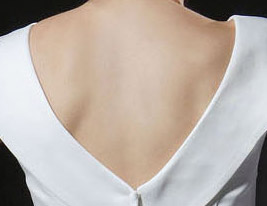 YEMINA - Kleid für die Braut aus Satin YEMINA - Kleid für die Braut aus Satin