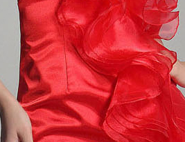 MIREILLE - Vestido de Noche de Organza MIREILLE - Vestido de Noche de Organza