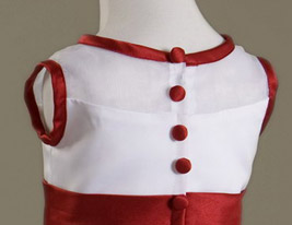 HUNTER - Abito da Comunione in Organza