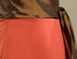ASTA - Kleid für Kinder Brautjungfer aus Satin
