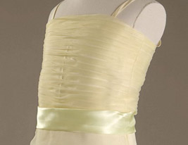 NOA - Vestido de Damita de honor de Organza y Satén NOA - Vestido de Damita de honor de Organza y Satén