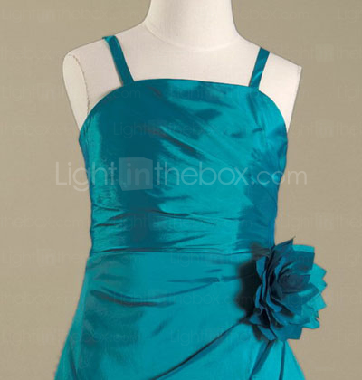 XERANE - Vestido de Damita de honor de Tafetán