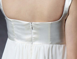 SAMANTA - kjole til cocktail i Chiffon og Satin