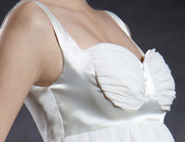 SAMANTA - kjole til cocktail i Chiffon og Satin