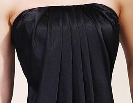 A-line Strapless Short/Mini Charmeuse Cocktail/Little Black/Homecoming Dress A-line Strapless Short/Mini Charmeuse Cocktail/Little Black/Homecoming Dress
