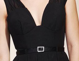 IVANA - kjole til bryllupsfest eller cocktail i chiffon og satin