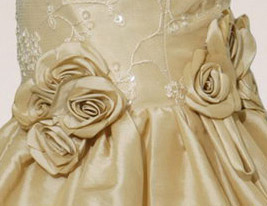 A-line Scoop Floor-length Taffeta Satin Flower Girl Dress A-line Scoop Floor-length Taffeta Satin Flower Girl Dress