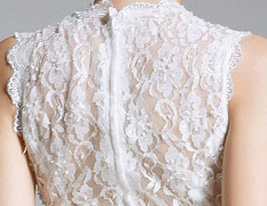 RAFFAELLA - Vestido de Festa em Chifon e Renda