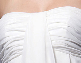 Chiffon Sheath/Column Strapless Floor-length Evening Dress inspired by Luciana Damon at Oscar 