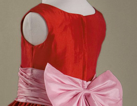 A-line Floor-length Taffeta Flower Girl Dress