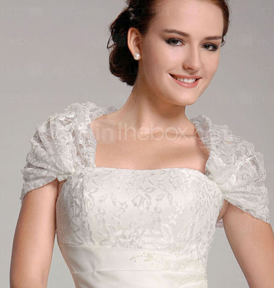 RANCHO CUCAMONGA - Vestido de Novia de Encaje con Bolero
