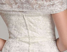 RANCHO CUCAMONGA - Vestido de Novia de Encaje con Bolero