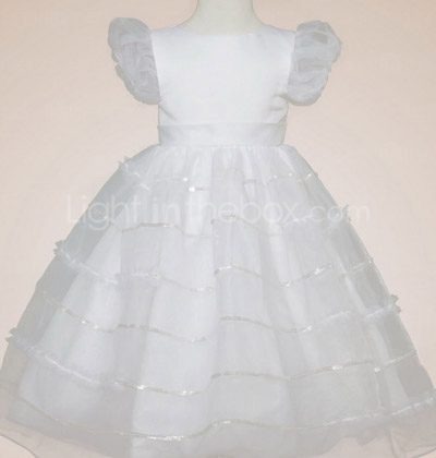 VADA - kjole til Blomsterjente i Organza og Satin VADA - kjole til Blomsterjente i Organza og Satin