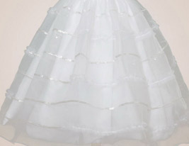 VADA - kjole til Blomsterjente i Organza og Satin VADA - kjole til Blomsterjente i Organza og Satin