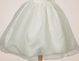 Ball Gown V-neck Tea-length Satin Flower Girl Dress Ball Gown V-neck Tea-length Satin Flower Girl Dress