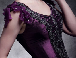 Taffeta A-line V-neck Court Train Evening Dress inspired by Taylor Swift Taffeta A-line V-neck Court Train Evening Dress inspired by Taylor Swift