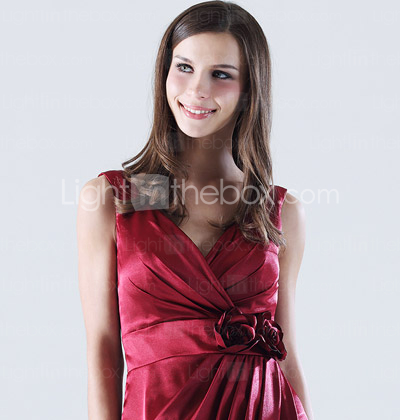 INMACULADA - Kleid für Brautjungfer aus Satin INMACULADA - Kleid für Brautjungfer aus Satin