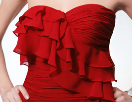 DARBRY - Kleid für Abendveranstaltung und Brautjungfer aus Chiffon