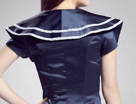 QITARAH - Robe de Cocktail Satin