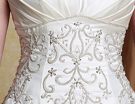 LATA - Kleid für die Braut aus Satin
