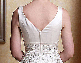 LATA - Kleid für die Braut aus Satin