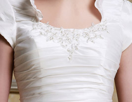 ZAHARA - Kleid für die Braut aus Tafft