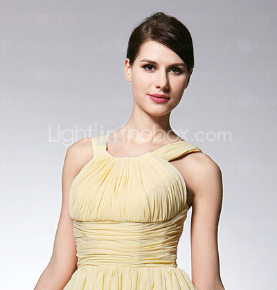 LANSING - Vestido de Dama de honor de Gasa LANSING - Vestido de Dama de honor de Gasa