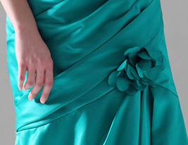 LAUREL - Vestido de Dama de honor de Satén