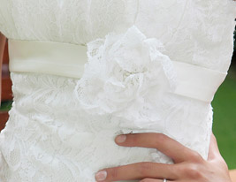 REISHA - kjole til Bryllupskjole i Lace