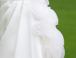 HAMBLETON - Kleid für die Braut aus Tafft