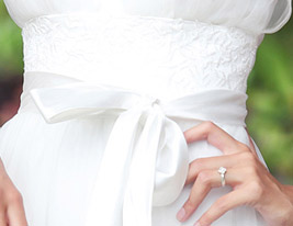 Empire Halter Knee-length Tulle Wedding Dress Empire Halter Knee-length Tulle Wedding Dress