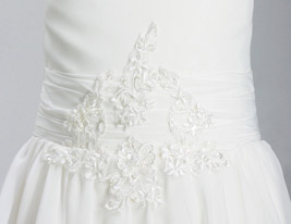 OLWEN - Abito da Comunione in Chiffon